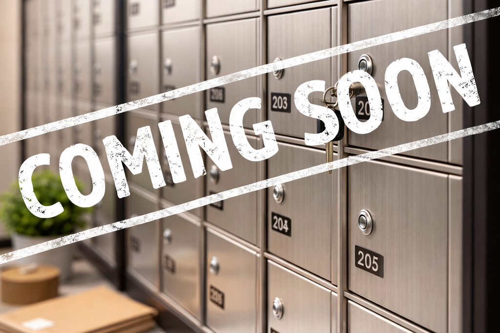 Secure mailbox services coming soon at The Shipping Lounge